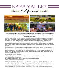 Napa Valley Wine Experience 202//253